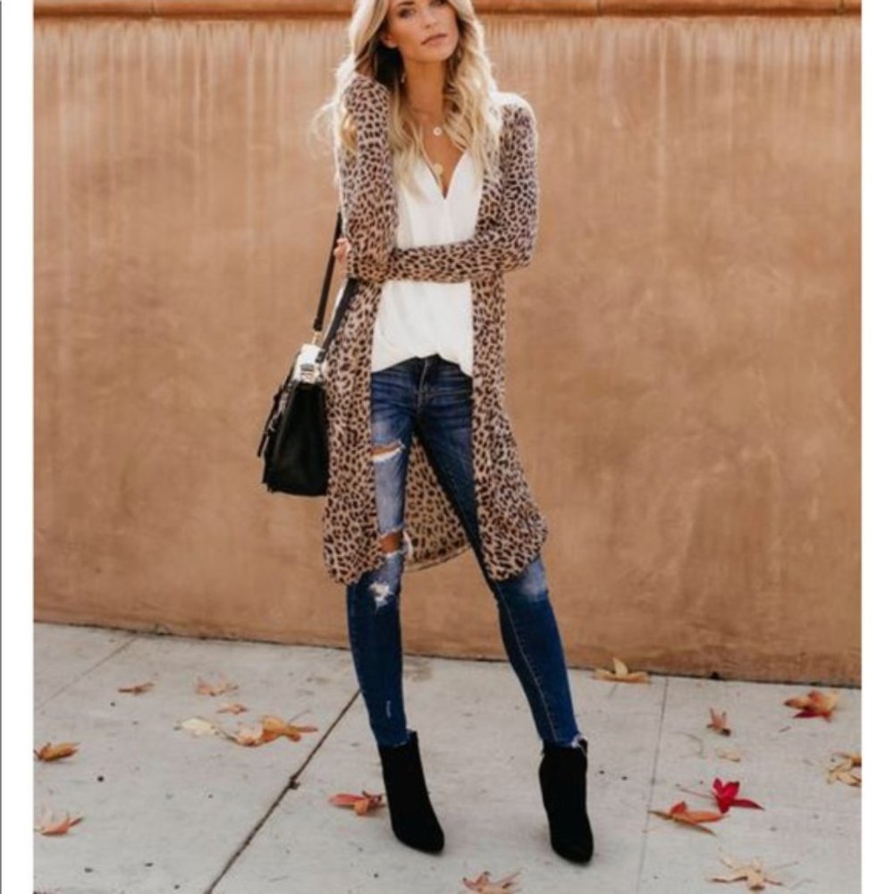 Wild one leopard Cardigan Vici collection